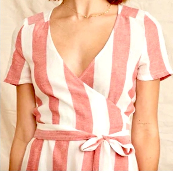 NWT Marine Layer Frances Wrap Dress - Picture 12 of 12